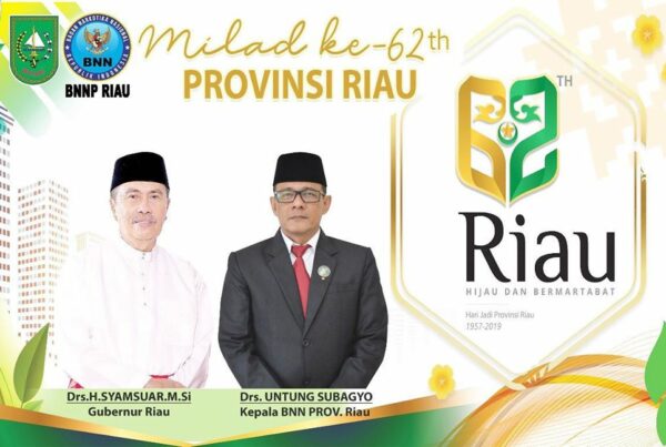 UPACARA HARI JADI PROVINSI RIAU KE-62 DISELIMUTI KABUT ASAP