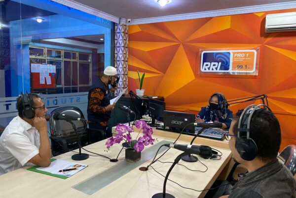 PELAKSANAAN LIVE DIALOG INTERAKTIF P4GN DI RRI PEKANBARU DALAM RANGKA PRA HANI 2020