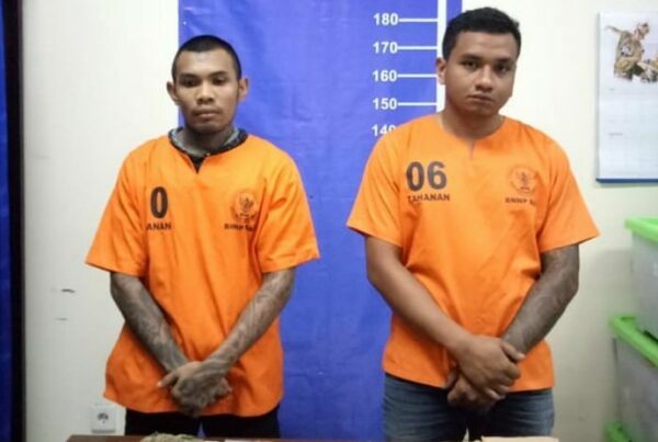 KOLABORASI BNNP RIAU DAN BNNP BALI BEKUK DUA RESIDIVIS