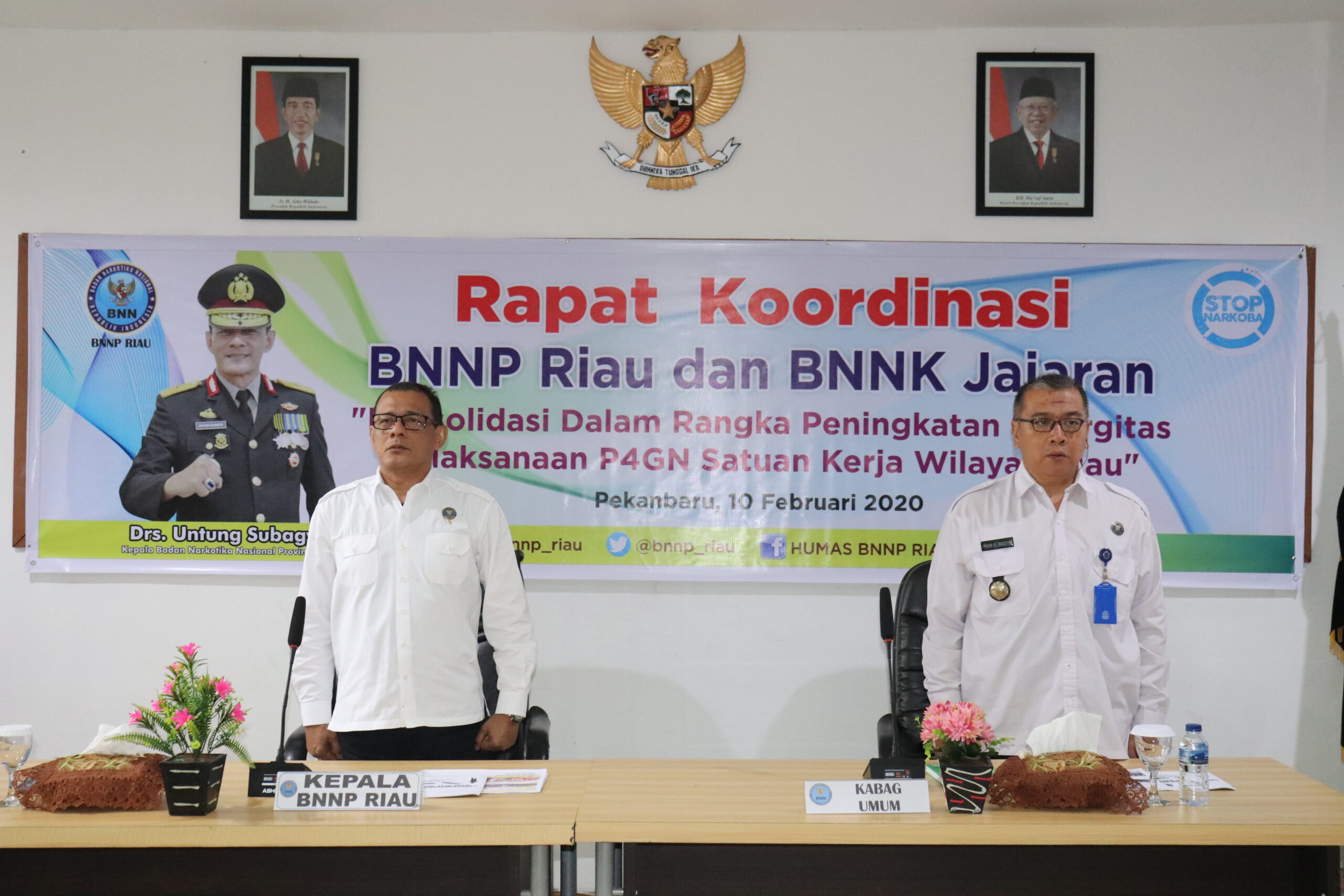 BNNP RIAU PERKUAT JAJARANNYA MELALUI RAKOR SINERGITAS BNNP RIAU PERKUAT JAJARANNYA MELALUI RAKOR SINERGITAS