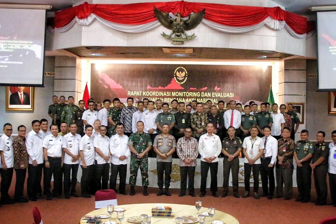 RAKOR KOORDINASI MONITORING DAN EVALUASI KEGIATAN RENCANA AKSI P4GN DI WILAYAH INDONESIA BARAT RAKOR KOORDINASI MONITORING DAN EVALUASI KEGIATAN RENCANA AKSI P4GN DI WILAYAH INDONESIA BARAT