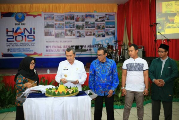 SEMARAK HARI ANTI NARKOTIKA INTERNASIONAL (HANI) TAHUN 2019 DI PROVINSI RIAU