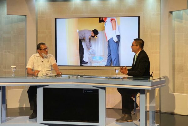 PELAKSANAAN DESIMINASI INFORMASI P4GN MELALUI TELEVISI DI TVRI PEKANBARU DALAM RANGKA PRA HANI 2020
