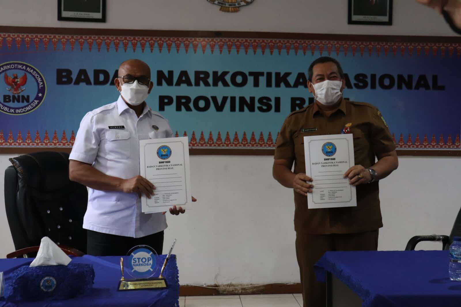 BNN PROVINSI RIAU DAN DINAS PKH MENANDATANGANI MOU BNN PROVINSI RIAU DAN DINAS PKH MENANDATANGANI MOU