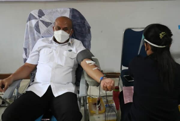 BNN PROVINSI RIAU MELAKSANAKAN KEGIATAN DONOR DARAH DALAM SEMARAK PRA HANI 2021