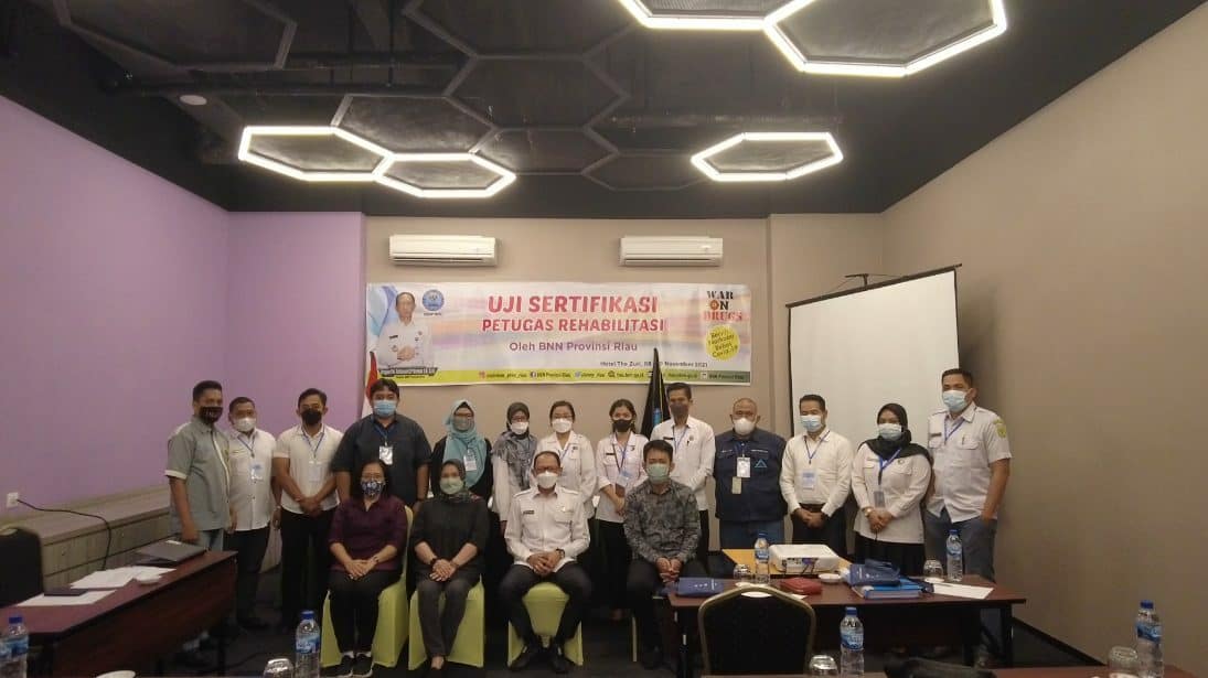 BNNP RIAU MELAKSANAKAN UJI KOMPETENSI KONSELOR ADIKSI BNNP RIAU MELAKSANAKAN UJI KOMPETENSI KONSELOR ADIKSI