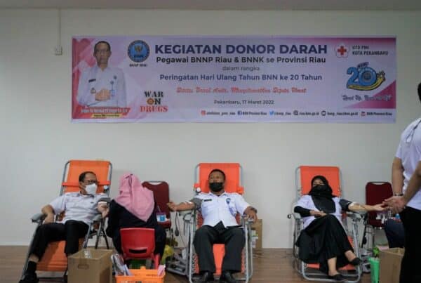 DONOR DARAH SEMARAKKAN HUT BNN KE 20 BNNP RIAU DONOR DARAH SEMARAKKAN HUT BNN KE 20 BNNP RIAU