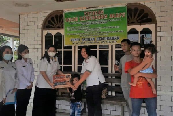 Sambut Perayaan Paskah 2022 BNNP Riau Kunjungi Panti Asuhan Kemurahan Pekanbaru