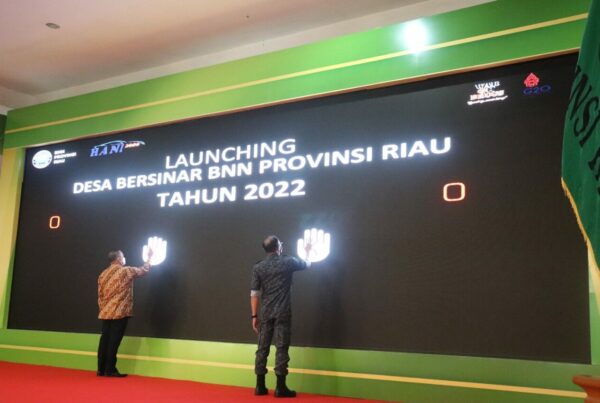 BNNP RIAU PERINGATI HARI ANTI NARKOTIKA INTERNASIONAL (HANI) 2022