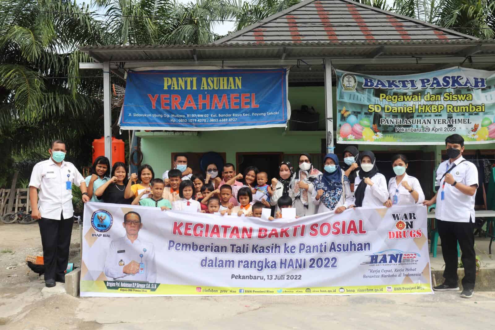 Bakti Sosial Pemberian Tali Kasih ke Panti Asuhan dalam rangka HANI 2022 Konsep Otomatis
