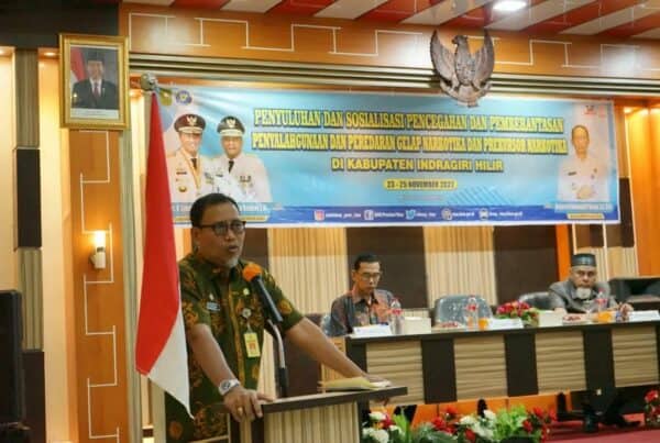 PENYULUHAN DAN SOSIALISASI P4GN DAN PREKURSOR NARKOTIKA DI KABUPATEN INDRAGIRI HILIR