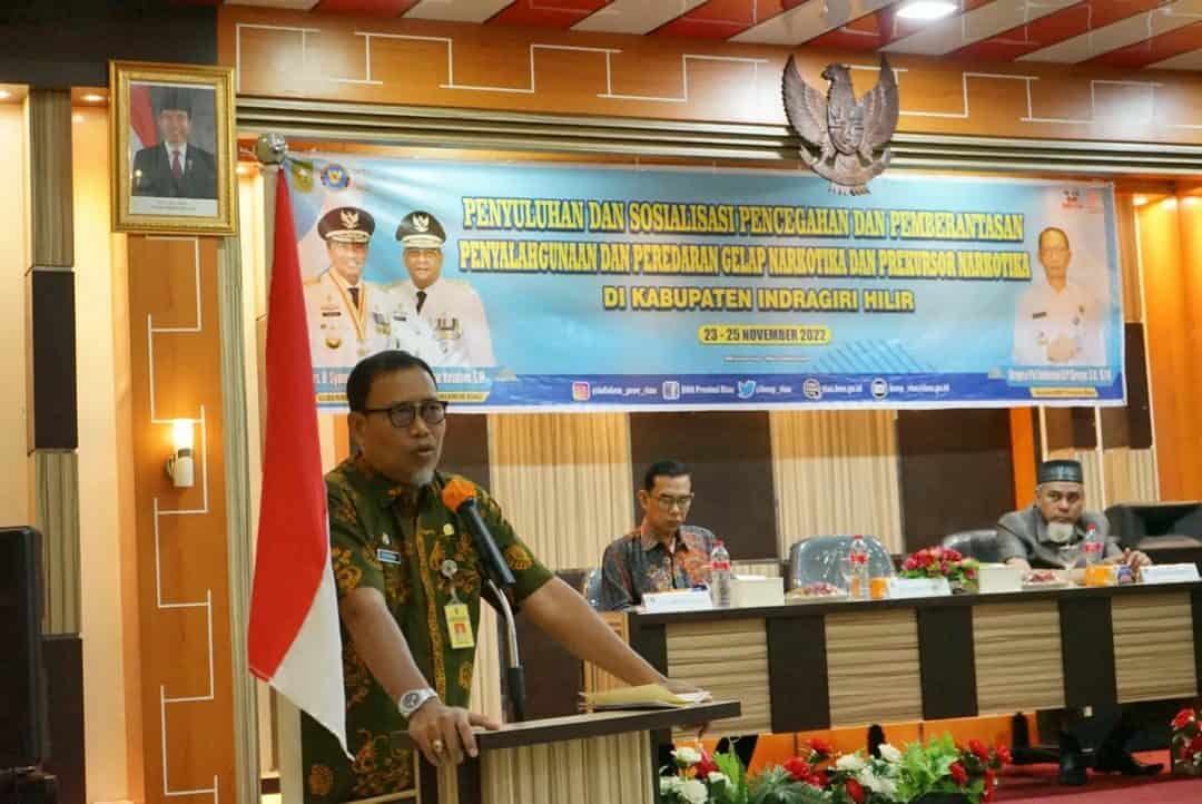 PENYULUHAN DAN SOSIALISASI P4GN DAN PREKURSOR NARKOTIKA DI KABUPATEN INDRAGIRI HILIR PENYULUHAN DAN SOSIALISASI P4GN DAN PREKURSOR NARKOTIKA DI KABUPATEN INDRAGIRI HILIR
