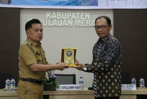 Silaturrahmi Kepala BNN Provinsi Riau Bangun Sinergitas dengan Kepulauan Meranti