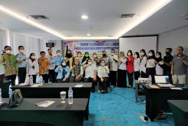 BNNP Riau Adakan Rapat Monitoring dan Evaluasi Pengolahan Data Survey Kepuasan Masyarakat Tahun Anggaran 2022