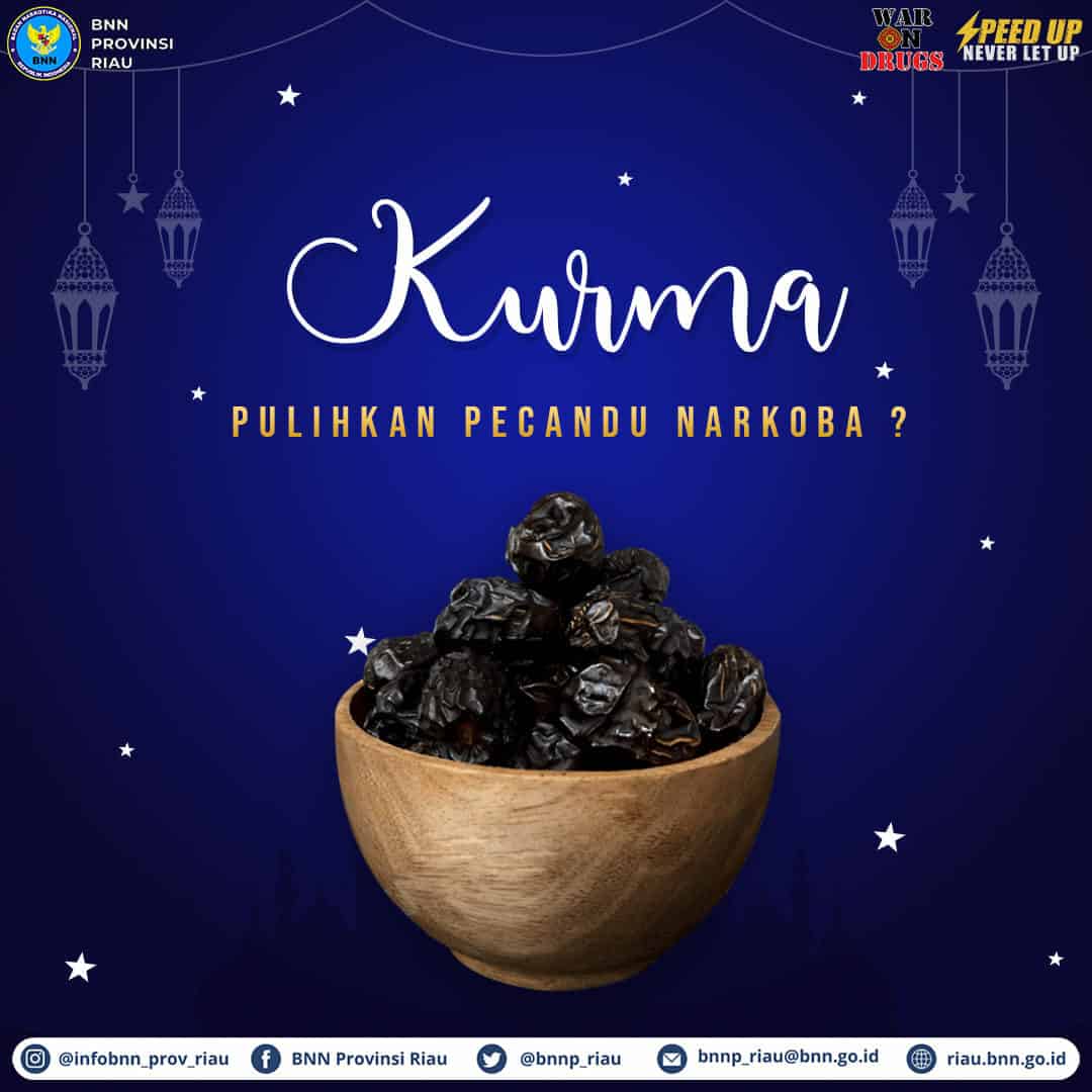 Kurma Pulihkan Pecandu Narkoba ?