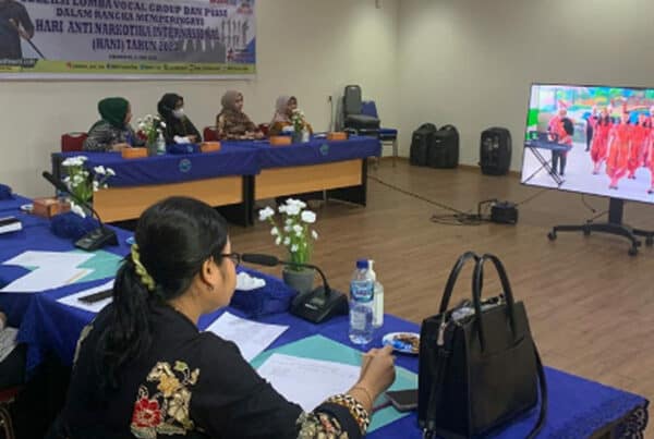 BNN Provinsi Riau Menyelenggarakan Lomba Vocal Group dan Puisi dalam Rangka Hari Anti Narkotika Internasional 2023