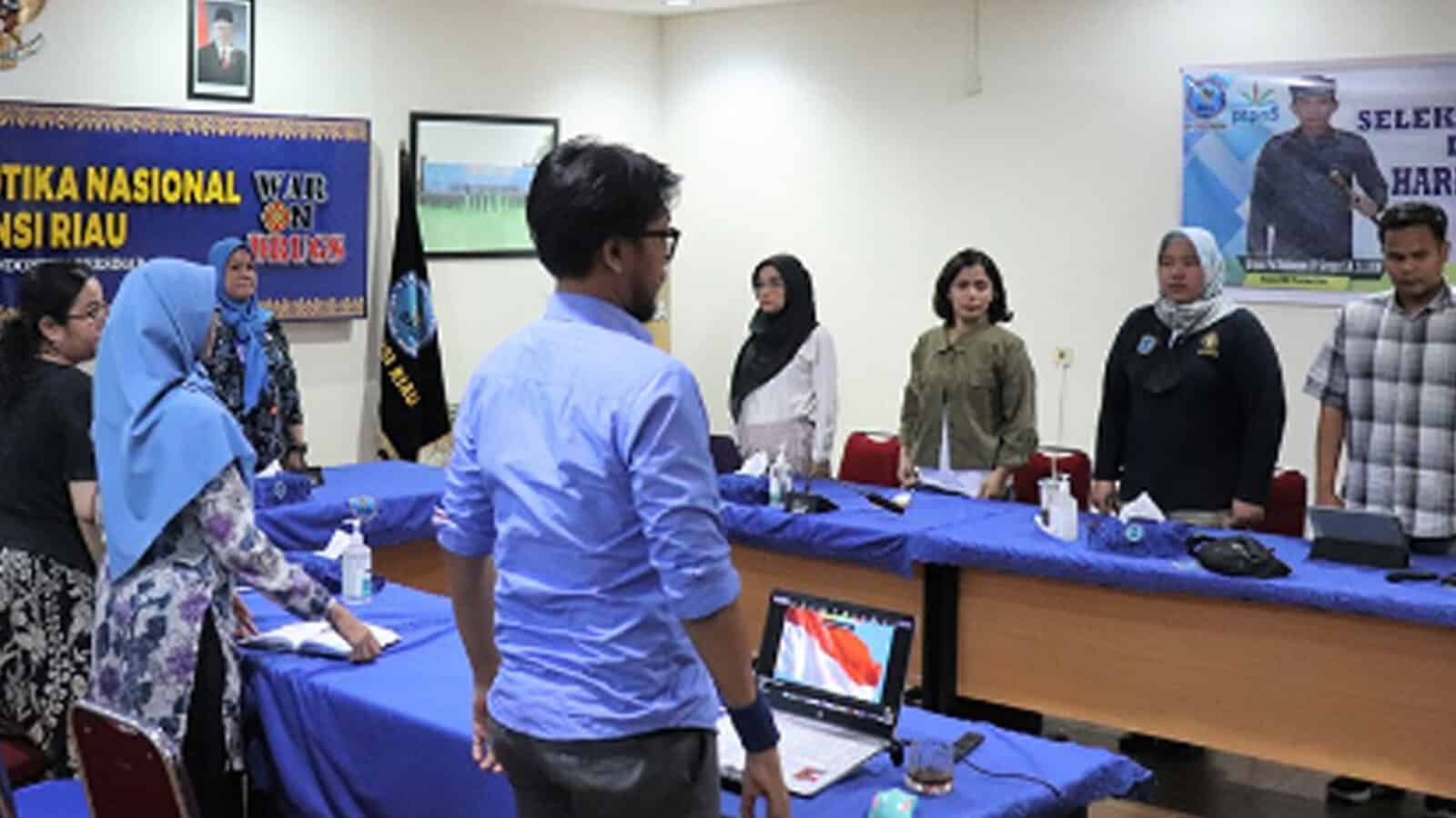 Sosialisasi Core Values ASN Ber-AKHLAK di Lingkungan BNNP Riau dan BNNK Jajaran. Sosialisasi Core Values ASN Ber-AKHLAK di Lingkungan BNNP Riau dan BNNK Jajaran.