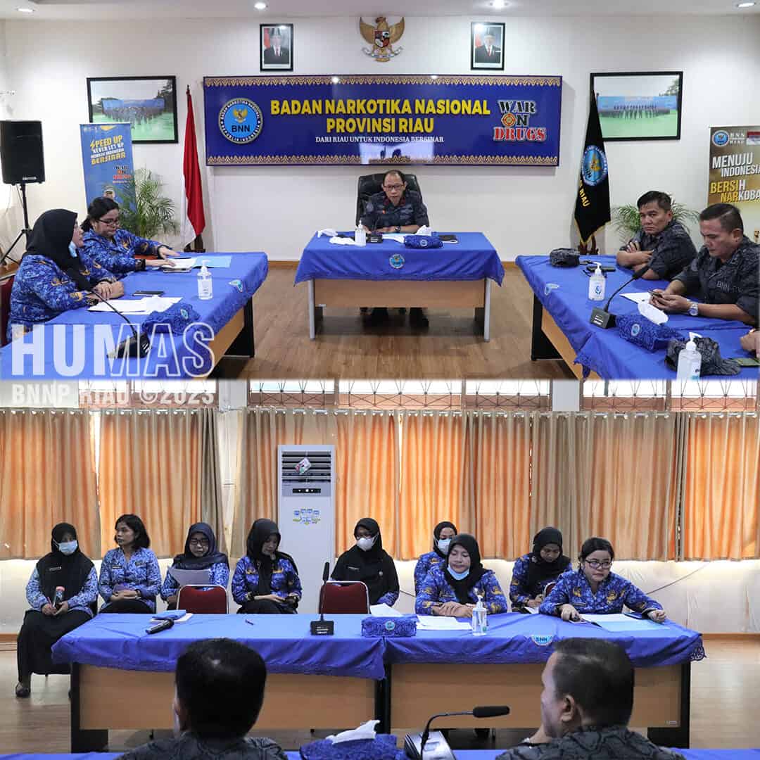 Perkuat Integritas, BNNP Riau Gelar Rapat Zona Integritas ! Perkuat Integritas, BNNP Riau Gelar Rapat Zona Integritas !