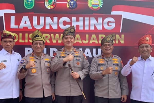 Launching Polisi RW: Penguatan Keamanan Lingkungan di Provinsi Riau