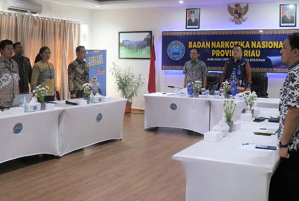 BNN RI Lakukan Supervisi Kehumasan dan Keprotokolan di BNN Provinsi Riau dan BNN Kota: Memastikan Keterpaduan Optimal