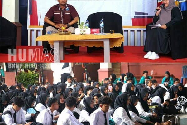 BNN Provinsi Riau Wujudkan Edukasi Anti-Narkoba dalam Kegiatan PKKMB Universitas Hang Tuah Pekanbaru