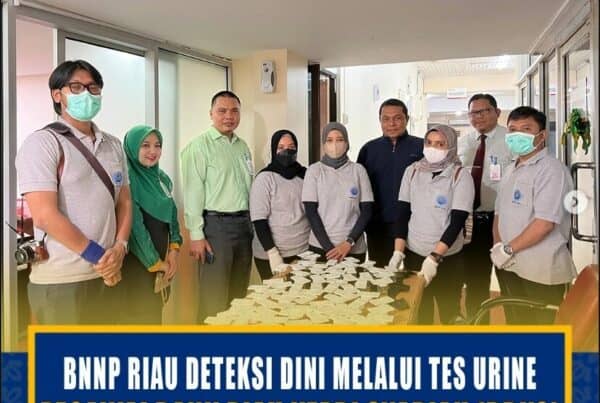 Tes Urine Pegawai: Langkah Proaktif BNN Provinsi Riau Dukung Program P4GN