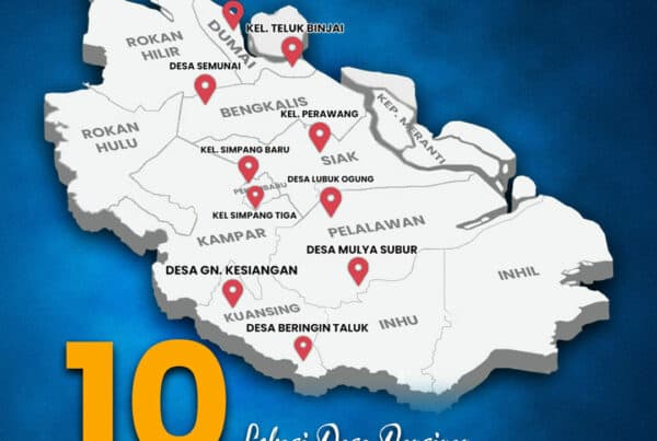 BNN Provinsi Riau Membentuk Desa Bersinar di 10 Lokasi sebagai Upaya Pemberantasan Narkoba Tahun 2023