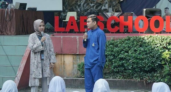 BNN Provinsi Riau Sosialisasikan P4GN kepada Pelajar SMK Labor Kota Pekanbaru