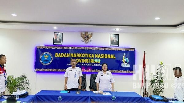 BNN Provinsi Riau Gelar Bimbingan Teknis Agen Pemulihan Intervensi Berbasis Masyarakat (IBM) di Unit Kelurahan Bagan Hulu dan Kelurahan Kandis Kota