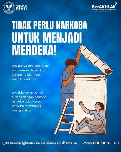 Kemerdekaan Sejati: Hidup Sehat dan Bebas dari Narkoba untuk Masa Depan yang Lebih Cerah Kemerdekaan Sejati: Hidup Sehat dan Bebas dari Narkoba untuk Masa Depan yang Lebih Cerah