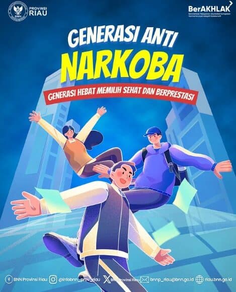 Generasi Hebat, Pilihan Sehat, Prestasi Tak Terhenti! Tanpa Narkoba Generasi Hebat, Pilihan Sehat, Prestasi Tak Terhenti! Tanpa Narkoba